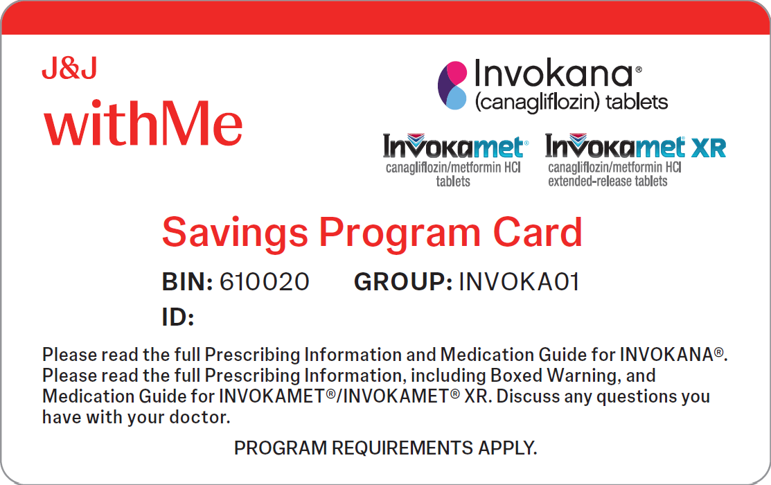 Savings co-pay card